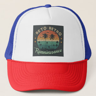 Retro-Reminiszenz-Hut Truckerkappe