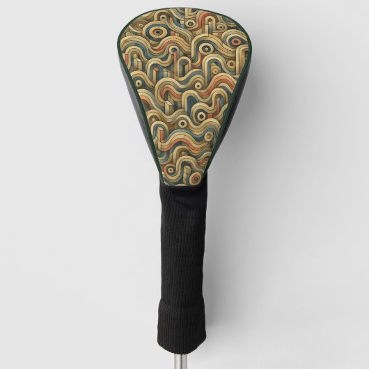Retro-Remix Golf Headcover (Vorderseite)