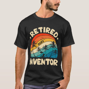 Retro Remüde Erfinder Vintage Ruhestand funktionie T-Shirt