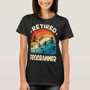 Retro Remüde Programmer Vintage Altersvorsorge fun T-Shirt