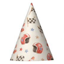 Retro-Rennhelm-Schachbrett-Flagge Geburtstag