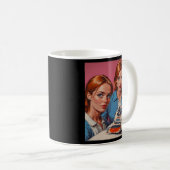 Retro-Reporter: Schwestern im Journalismus Kaffeetasse (VorderseiteRechts)