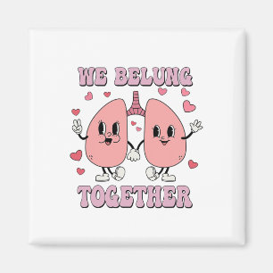 Retro Respiratorische Therapie rt Valentine We Bel Magnet
