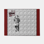 Retro Restaurant Fußmatte (Vorderseite)