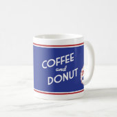 Retro Restaurant-Kaffee-Tasse - Retro Kaffeetasse (VorderseiteRechts)