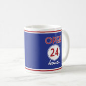 Retro Restaurant-Kaffee-Tasse - Retro Kaffeetasse (VorderseiteRechts)