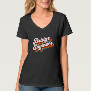 Retro-Retro für den Brückeningenieur T-Shirt