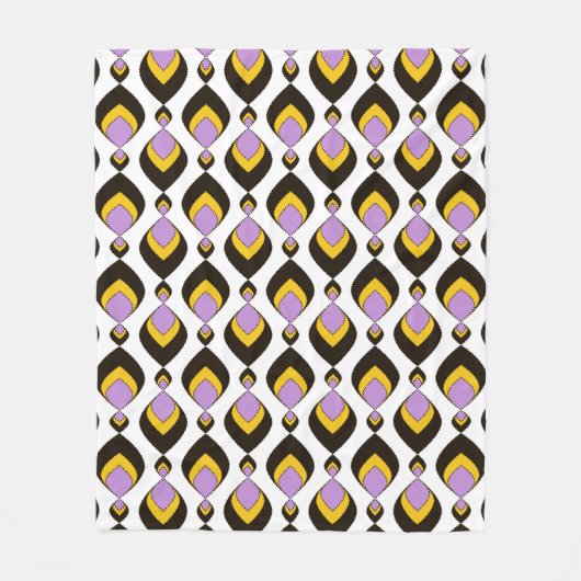 Retro, Retro-Ornament Fleecedecke (Vorderseite)