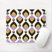 Retro, Retro-Ornament Mousepad (Mit Mouse)