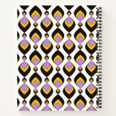 Retro, Retro-Ornament Notizblock (Rückseite)