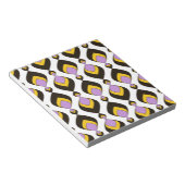 Retro, Retro-Ornament Notizblock (angewinkelt)