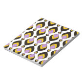 Retro, Retro-Ornament Notizblock (Rotiert)