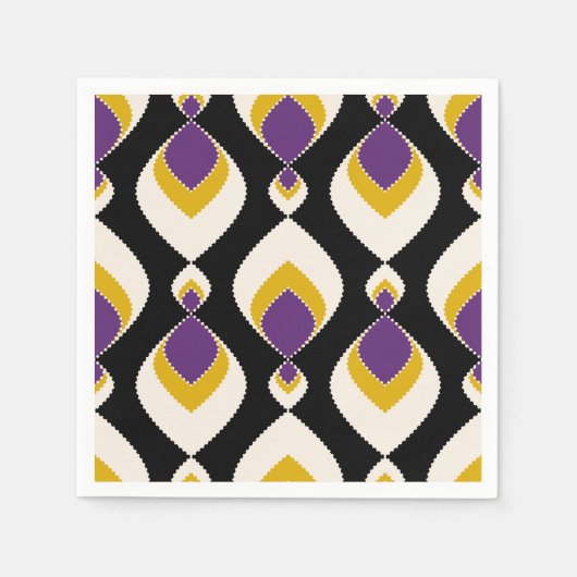 Retro, Retro-Ornament Serviette (Vorderseite)