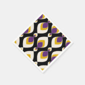 Retro, Retro-Ornament Serviette (Ecke)