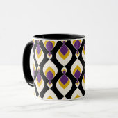 Retro, Retro-Ornament Tasse (Vorderseite Links)