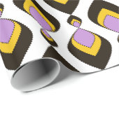 Retro, retro-verzierung geschenkpapier (Rolleneckpunkt)
