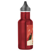 Retro/Retro-Weihnachtsbaum Edelstahlflasche (Links)