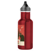 Retro/Retro-Weihnachtsbaum Edelstahlflasche (Rechts)