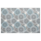 Retro, Retromuster, blau und grau, elegant Stoff (Fat Quarter (45,7 x 55,9 cm))