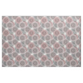 Retro, Retromuster, blau und rosa, elegant Stoff (Yard (91,4 cm))