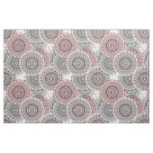 Retro, Retromuster, blau und rosa, elegant Stoff (Fat Quarter (45,7 x 55,9 cm))