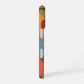 Retro-Rettichmuster stilisiert iPhone 16 Hülle (Rechte Seite)