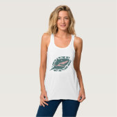 Retro-Rettung der Haie Tank Top (Vorderseite Vollansicht)