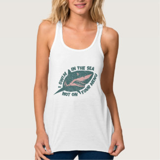 Retro-Rettung der Haie Tank Top