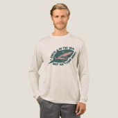 Retro-Rettung der Haie Tri-Blend Shirt (Volle Vorderseite)