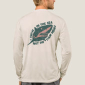 Retro-Rettung der Haie Tri-Blend Shirt (Rückseite)