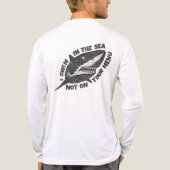 Retro-Rettung der Haie Tri-Blend Shirt (Rückseite)