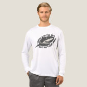 Retro-Rettung der Haie Tri-Blend Shirt (Vorderseite komplett)