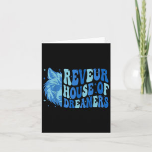 Retro Reveur House of Dreamers Blue Wolf Team Spir Karte