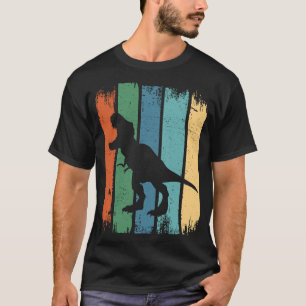 Retro Rex Dino I Vintag Dinosaurier T-Shirt