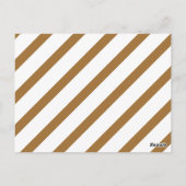 Retro Rezept Card Küchenutensilien gestrichen Postkarte (Rückseite)