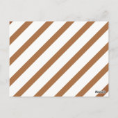 Retro Rezept Card Küchenutensilien gestrichen Postkarte (Rückseite)