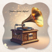 "Retro Rhapsody" Untersetzer (Vorderseite)