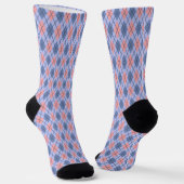Retro rhombic pattern.  socken (Gewinkelt)