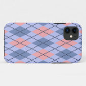 Retro rhombisches Muster. Case-Mate iPhone Hülle (Rückseite (Horizontal))