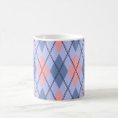 Retro rhombisches Muster. Kaffeetasse (Mittel)