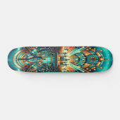 "Retro Rhythms Festival Deck" Skateboard (Horizontal)