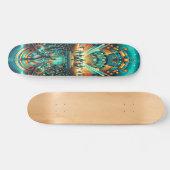 "Retro Rhythms Festival Deck" Skateboard (Horizontal)