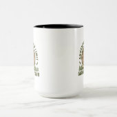 Retro Riesengebirge Wandern Tasse (Zentrum)