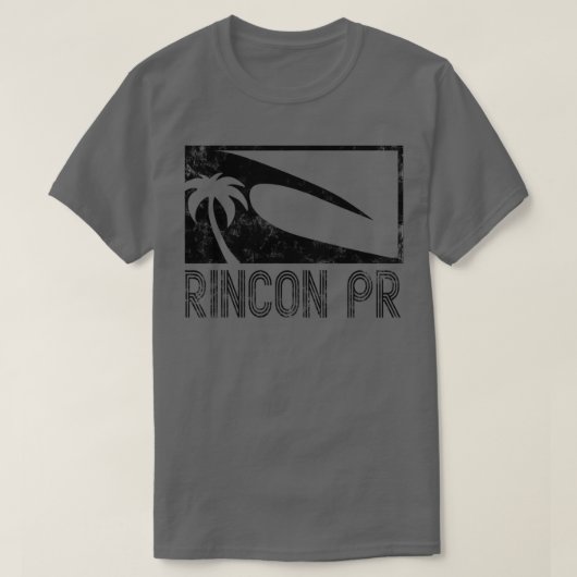 Retro Rincon Puerto Rico Surf Design T 1 T-Shirt (Design vorne)