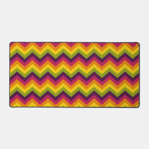 Retro Ripple Zigzag Schreibtisch matte Schreibtischunterlage