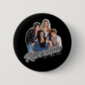 Retro Riverdale Group Graphic Button (Vorderseite)