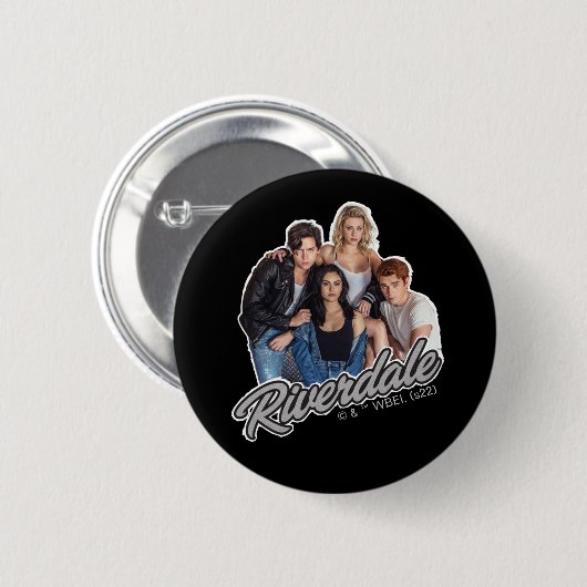 Retro Riverdale Group Graphic Button (Vorne & Hinten)
