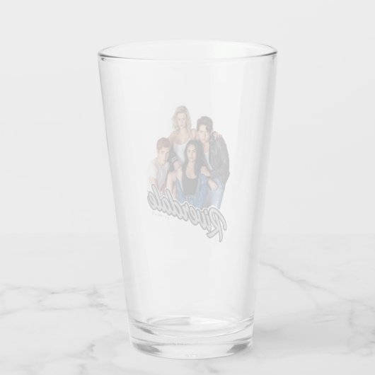 Retro Riverdale Group Graphic Glas (Rückseite)