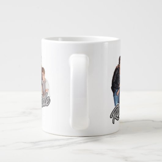 Retro Riverdale Group Graphic Jumbo-Tasse (Rückseite)