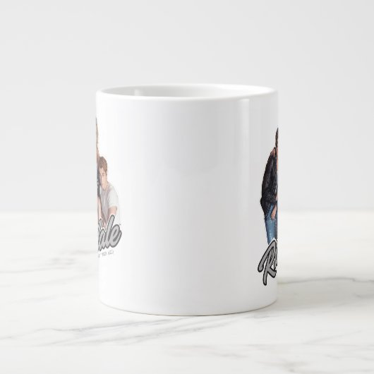 Retro Riverdale Group Graphic Jumbo-Tasse (Vorderseite)